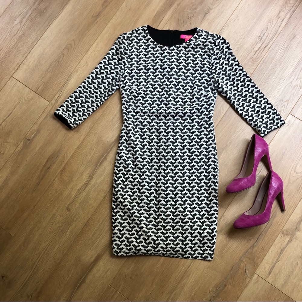 Catherine Malandrino Herringbone Dress